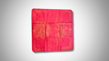 Competition Dragon Cloth Play Mat Rose Red