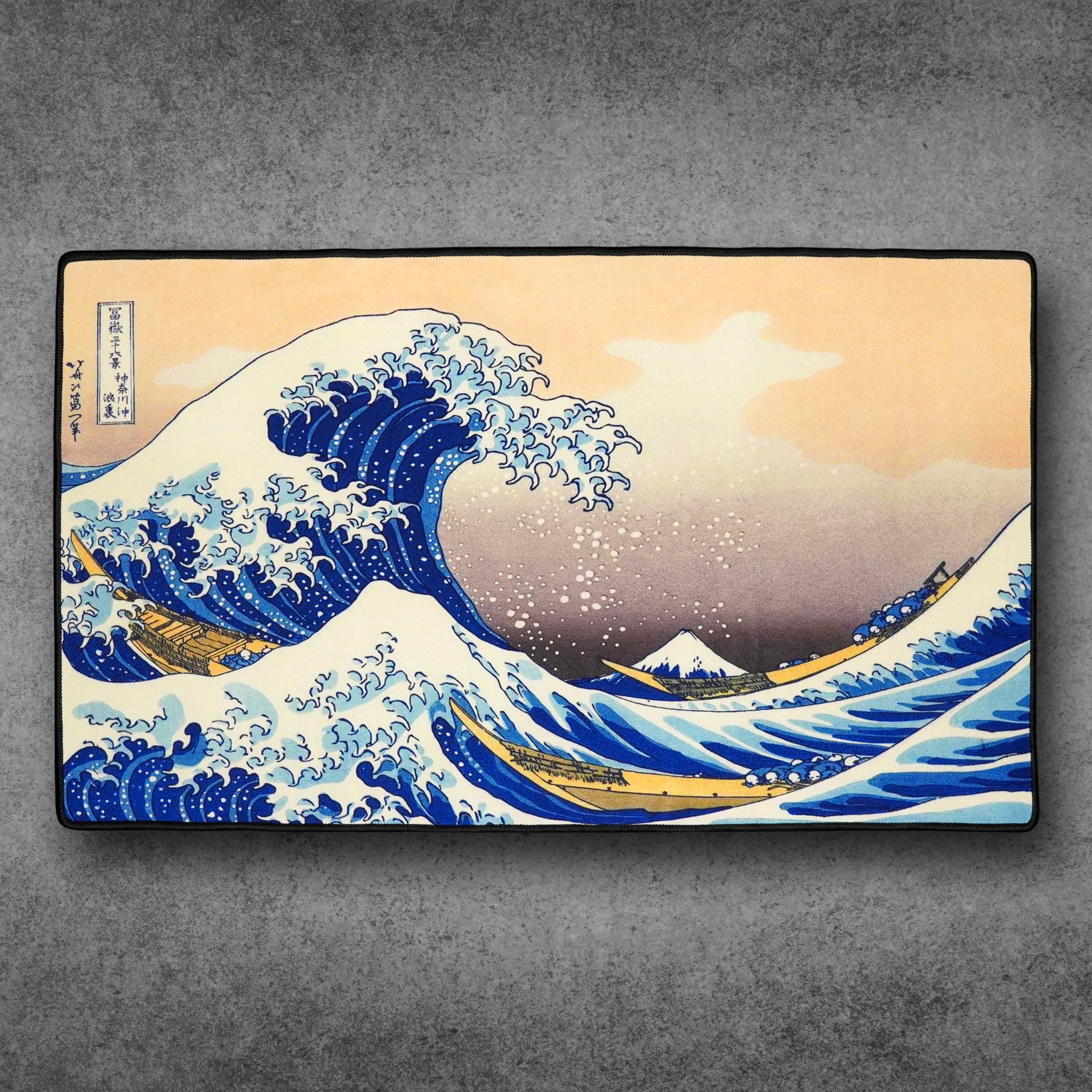 The Great Wave - Stitched Playmat