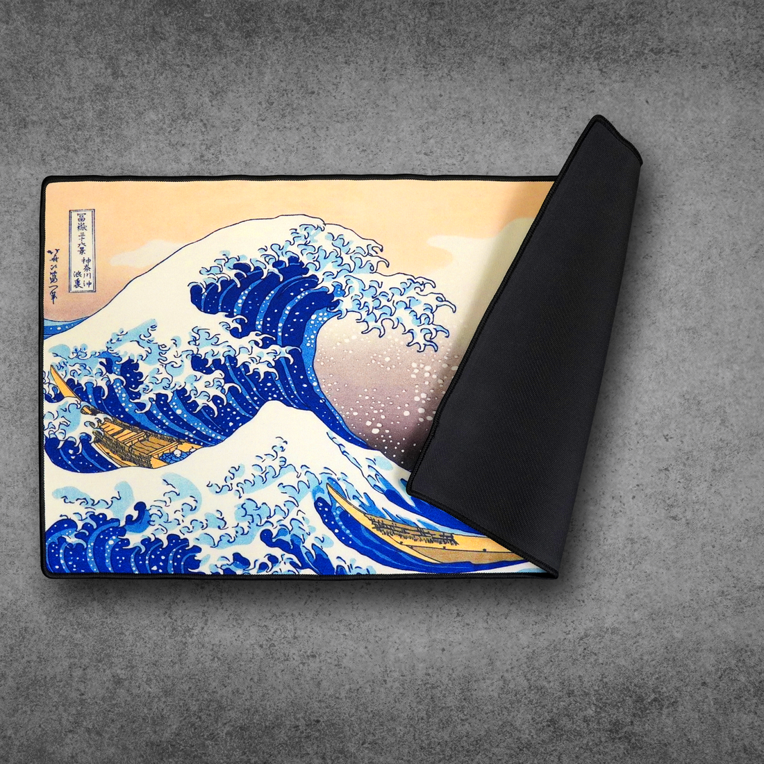 The Great Wave - Stitched Playmat